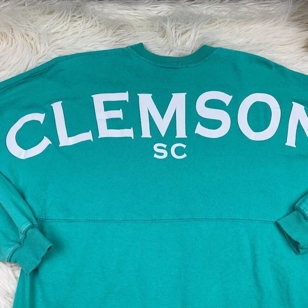 Spirit Clemson SC Long Sleeve Top Women's Size XS - Picture 5 of 11